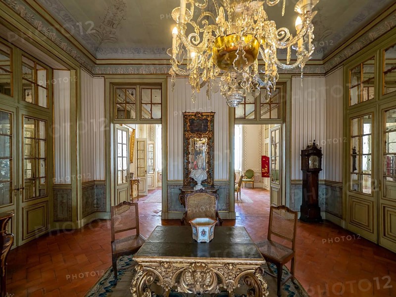 Interior view Palacio Nacional de Queluz