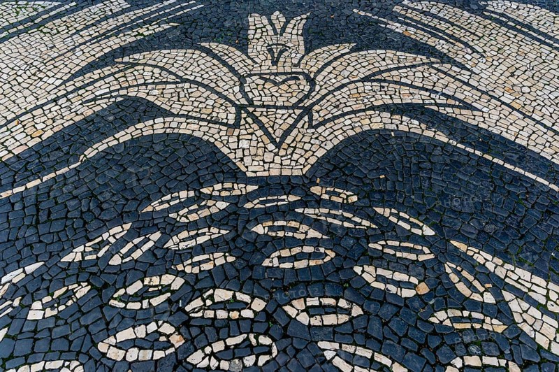 Stylishly paved road