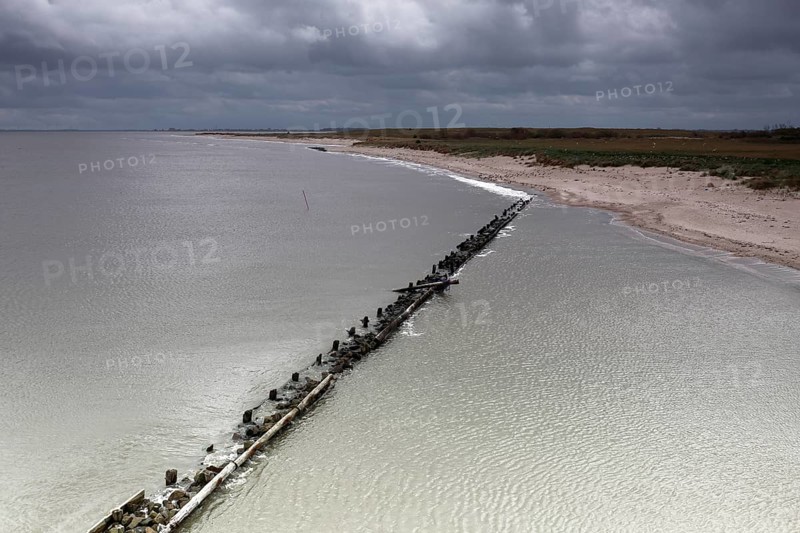 Erosion on a North Sea island
