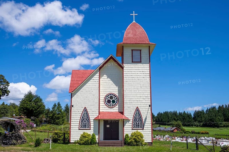 Church with shingles