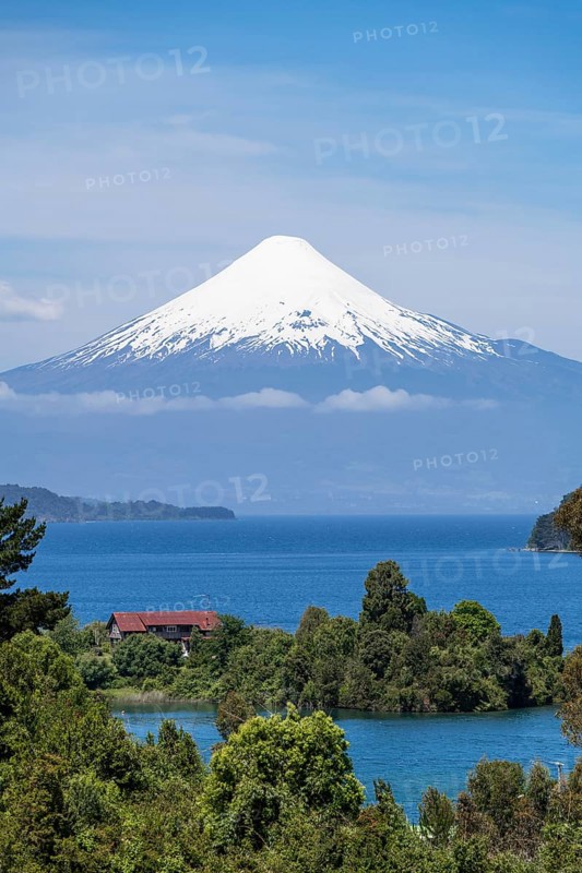 Osorno Volcano and Lake Llanquihue