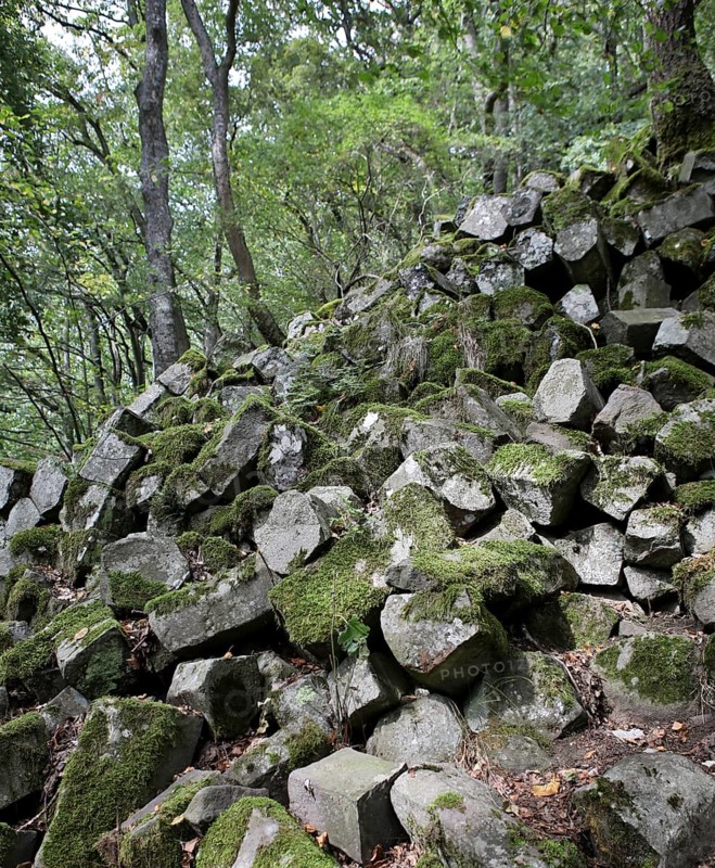 Basalt block dump at Gangolfsberg