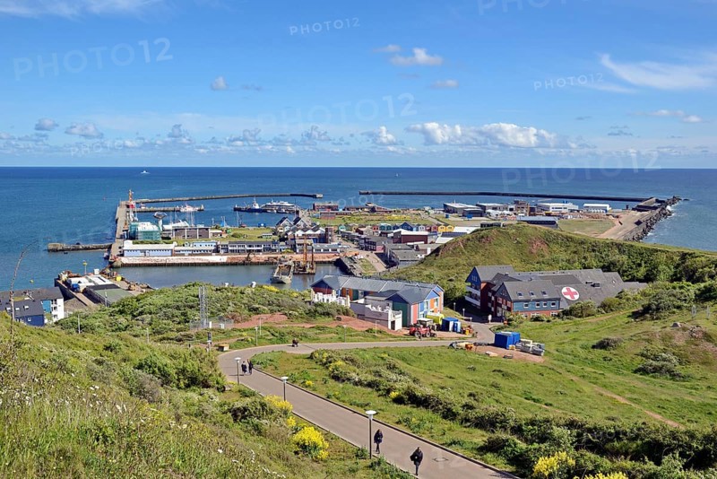 Viewpoint Berliner Baer on the highlands of Helgoland