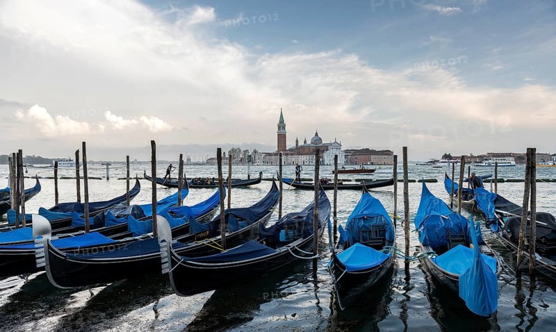 Gondolas in San Marco
