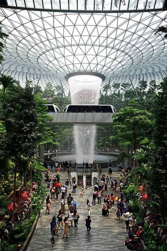 Jewel Indoor Waterfall