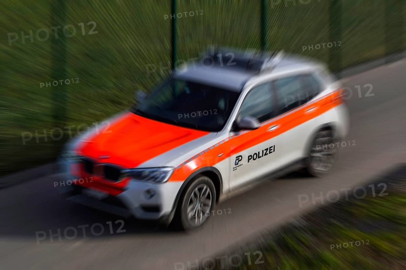 Wipe pattern police car Cantonal Police Zurich