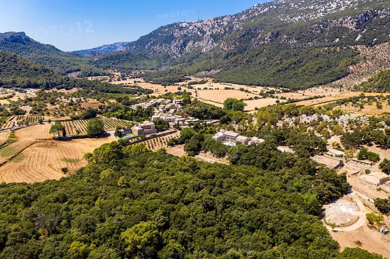 Aerial view of the Oriental Village