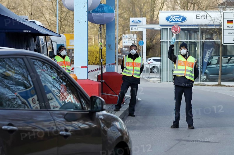 Border controls due to corona pandemic