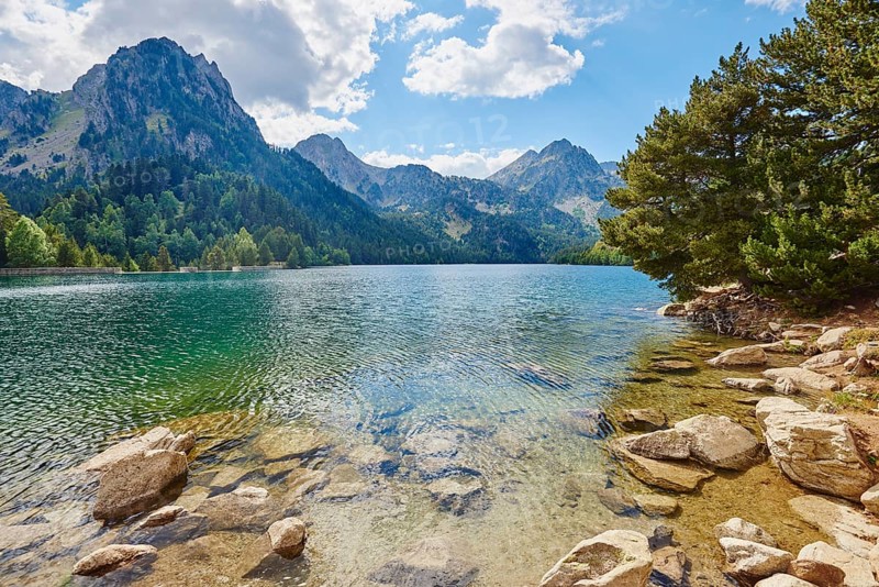 Mountain Lake Estany de Sant Maurici