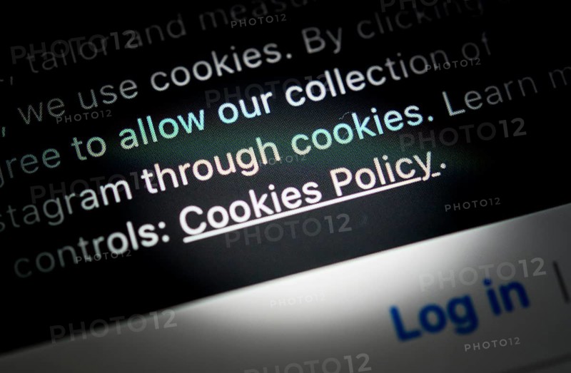 Cookie policy of a website