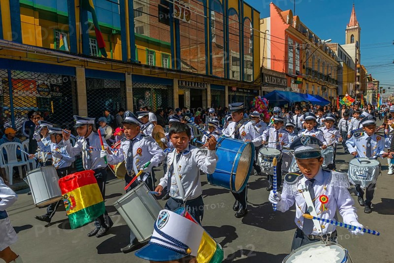 Band with young boys