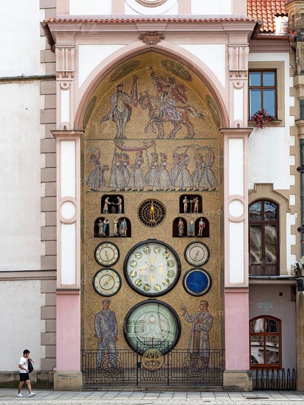 Astronomical clock at the city hall