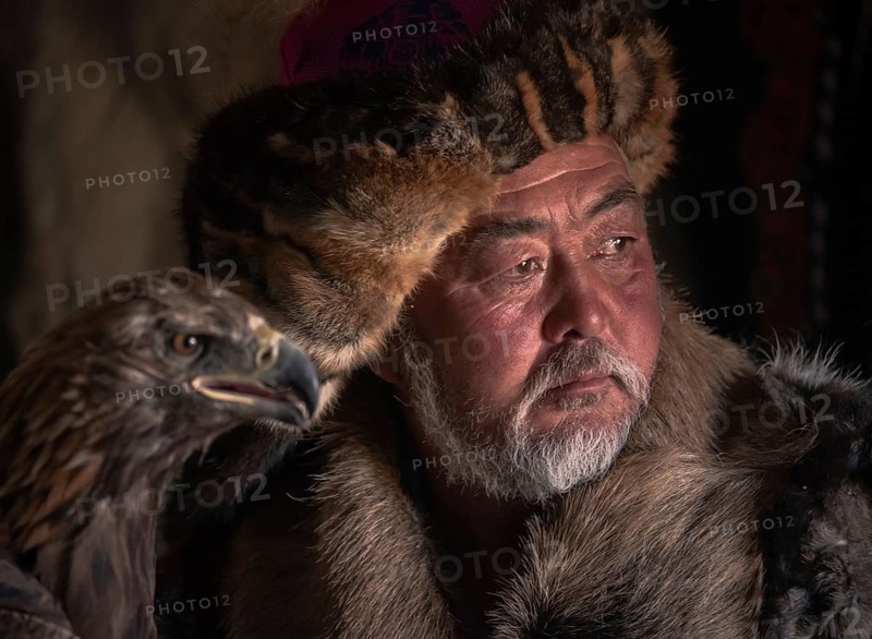 Mongolian eagle hunter
