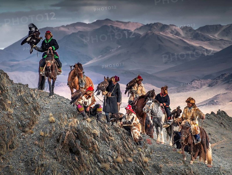 Mongolian Eagle hunter