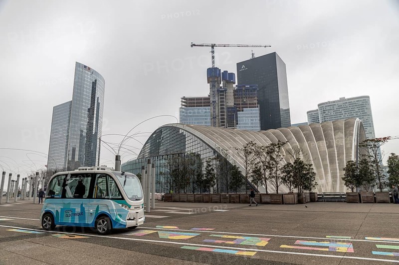 Navya autonomous minibus