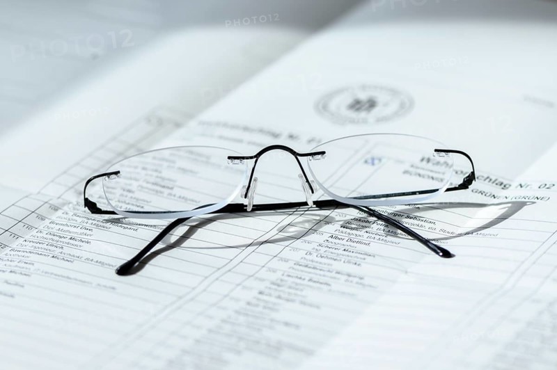 Glasses on ballot