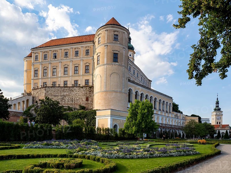 Mikulov Castle with castle park