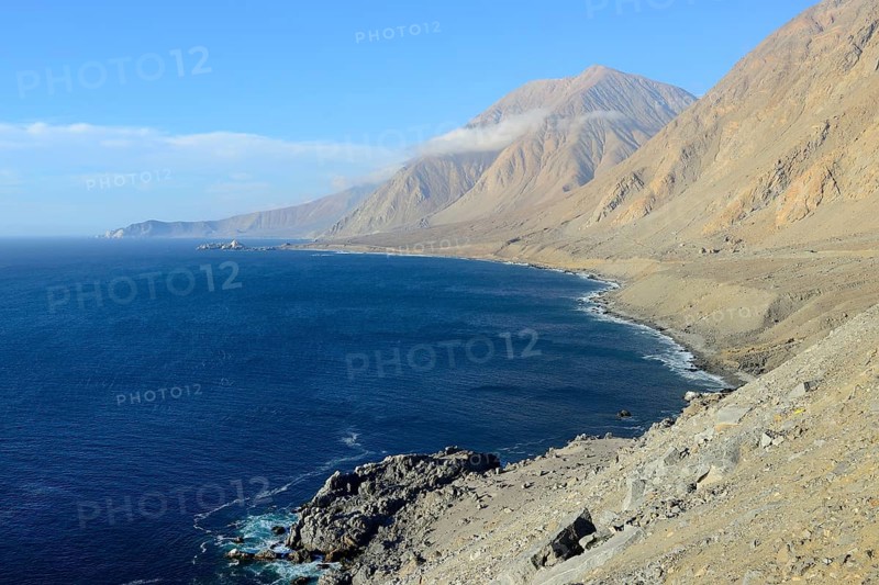 Atacama Desert on the coast