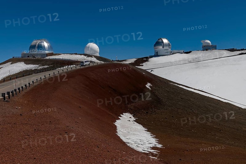 Road to Mauna Kea Observatory