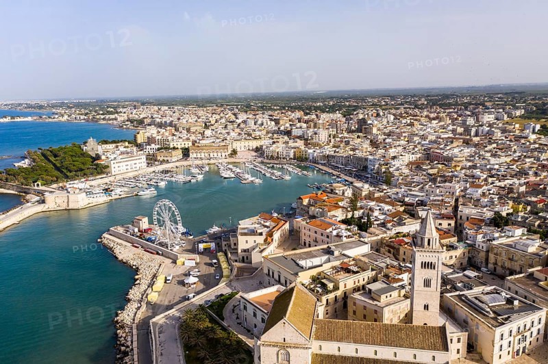 Aerial view, Cathedral of San Nicola Pellegrino
