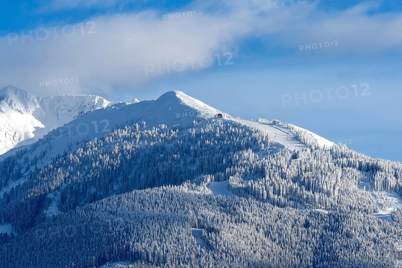 Kellerjoch in winter, Tuxer Voralpen