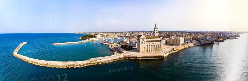 Aerial view, Cathedral of San Nicola Pellegrino