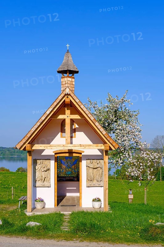 Chapel of the guardian angel Angels, Chapel in Luigenkam on Lake Starnberg