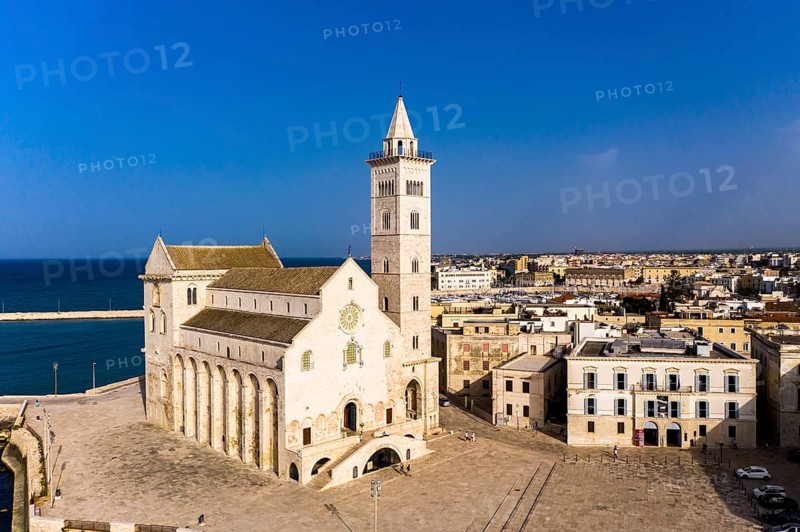 Aerial view, Cathedral of San Nicola Pellegrino