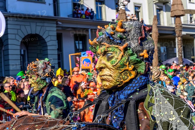 Masked person, Guggenmusiker
