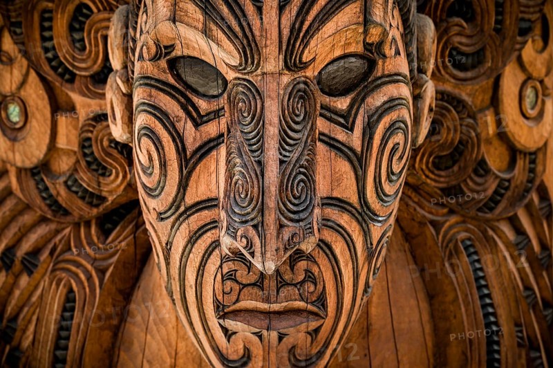 Face, carved mask
