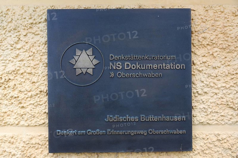 Sign NS Documentation Upper Swabia, Jewish Museum