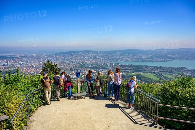 People at the vantage point