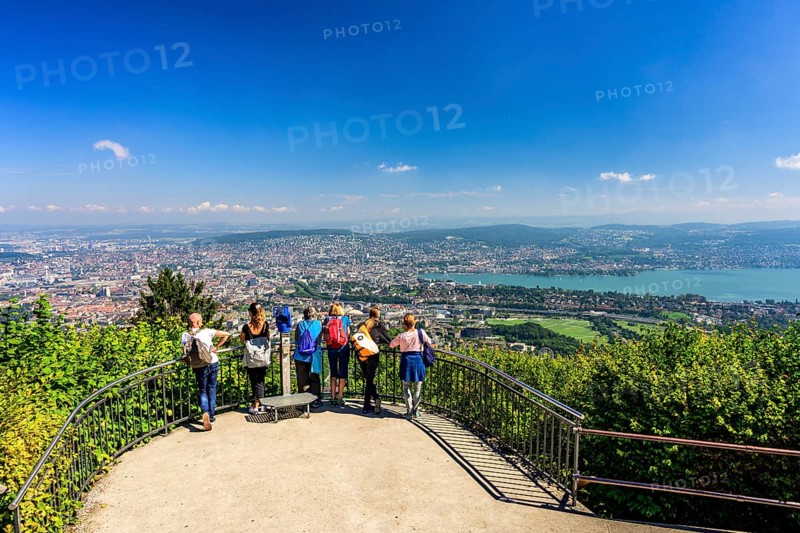 People at the vantage point