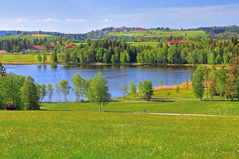Early landscape with Lake Bayersoiener See