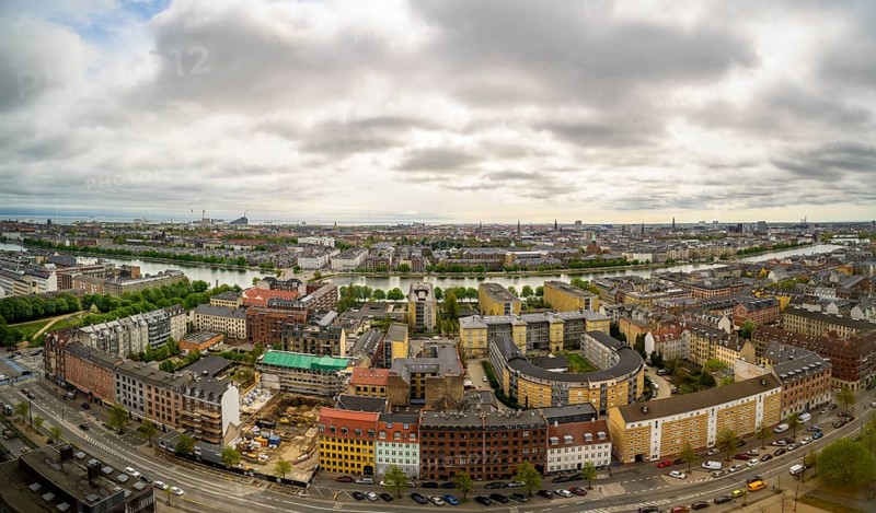 View over the city