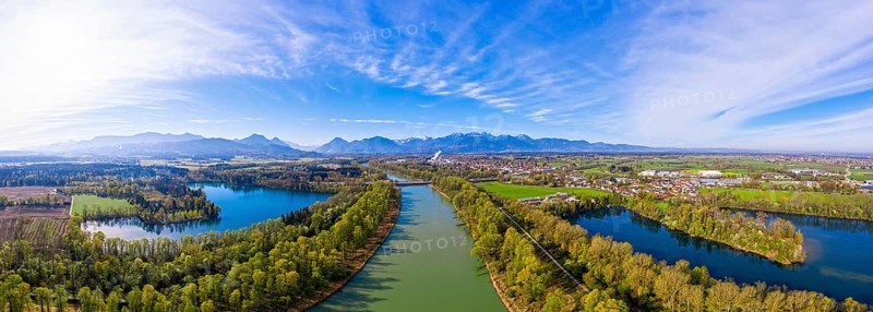 Panorama of the Inn Valley
