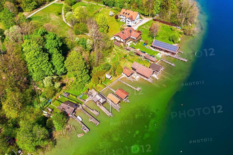 Boathouses at the Starnberger See