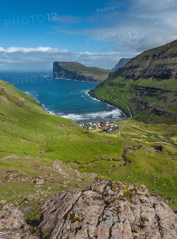 Overlooking Tjornuvik or Tjornuvik