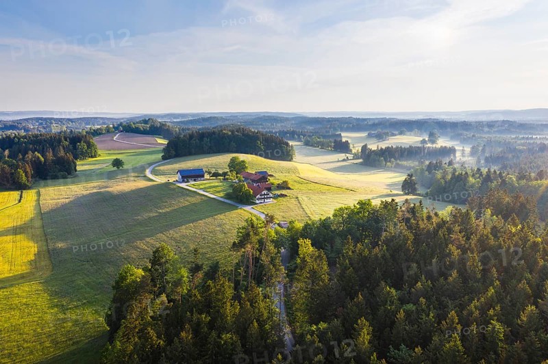Cultural landscape with hamlet blocks