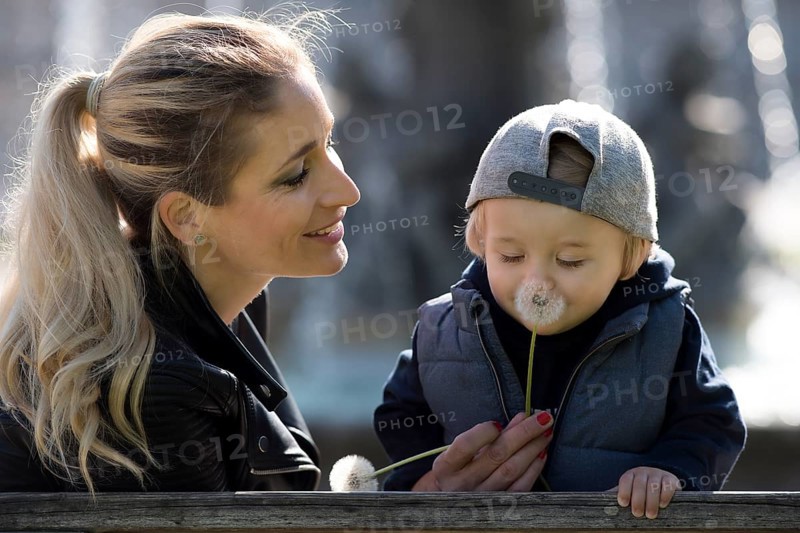 Mother and son