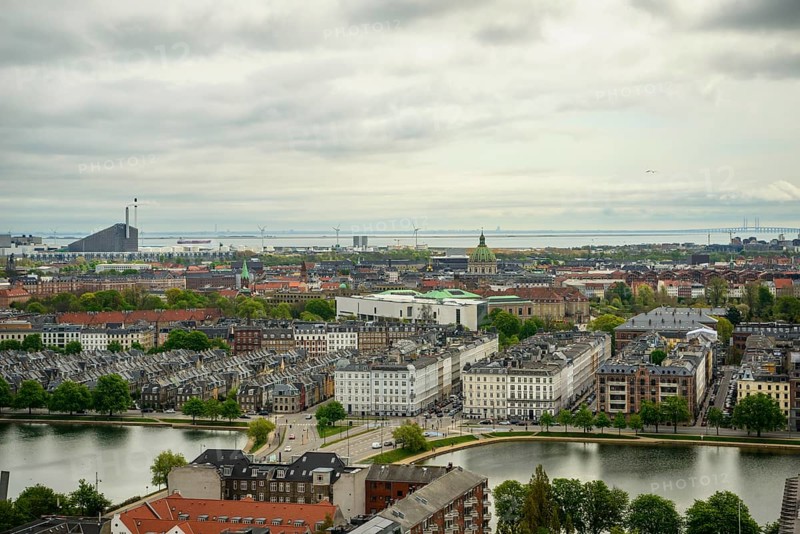 View over the city