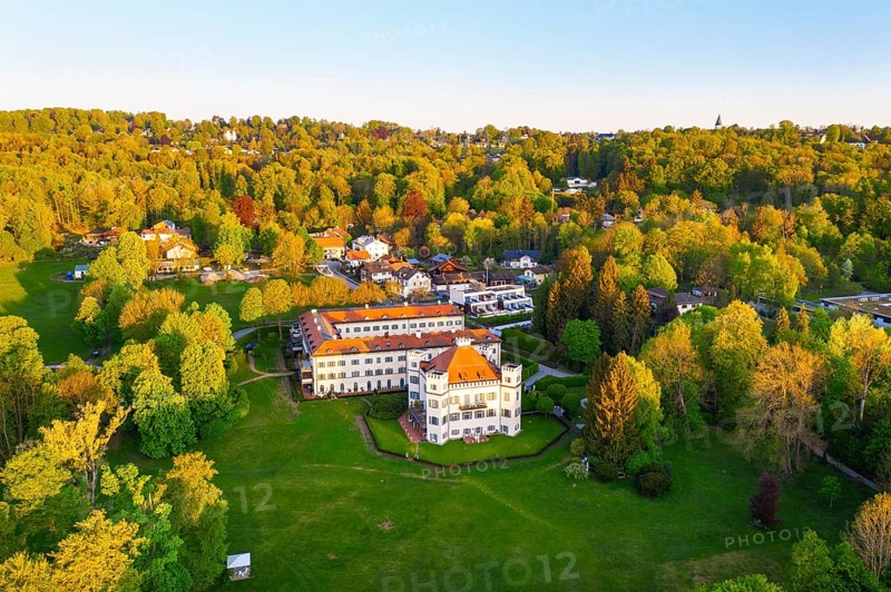 Castle Possenhofen at Lake Starnberg