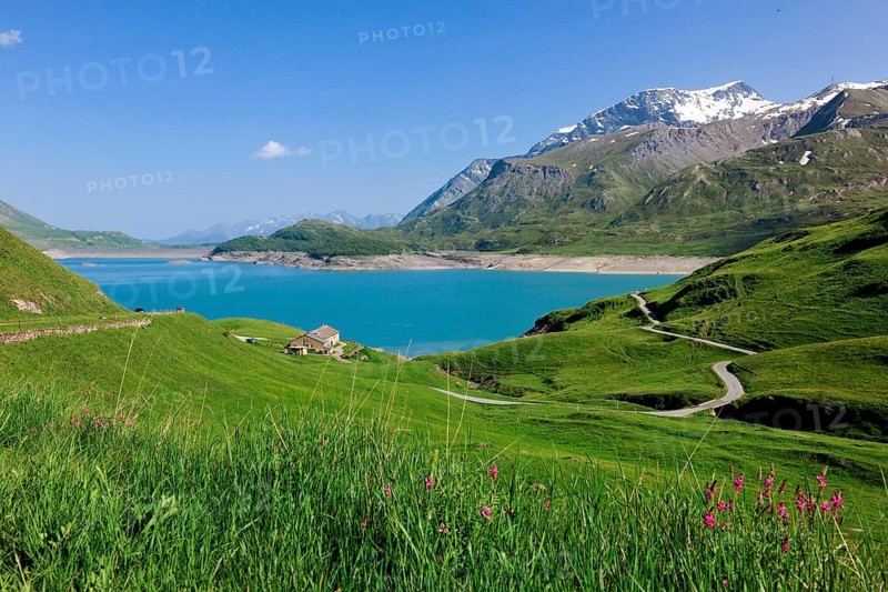 Lake at Mont Cenis