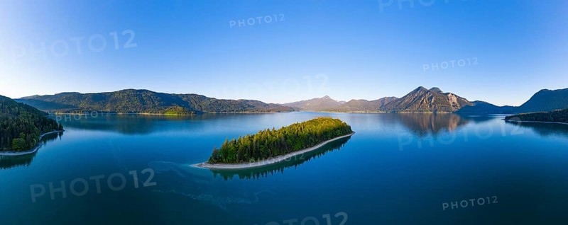 Panorama from Lake Walchensee