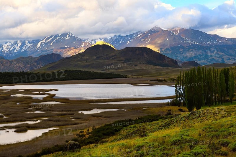 Sunlight over the Andes