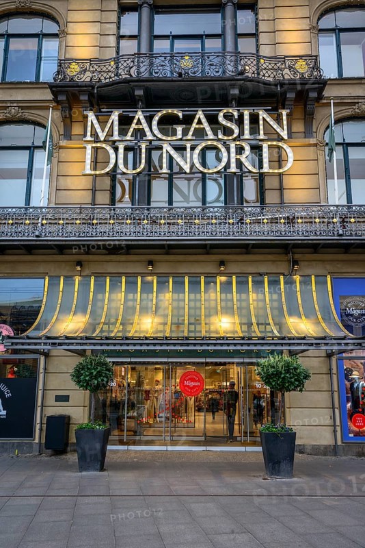 Entrance of the Magasin Du Nord