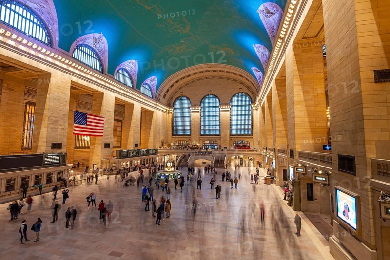 Interior view of Grand Central Station
