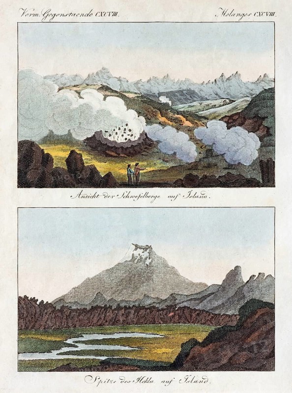 Sulphur Mountain and Volcano Hekla