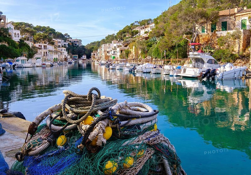 Fishing port in Cala Figuera