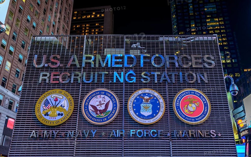 US Armed Forces Recruitment Station